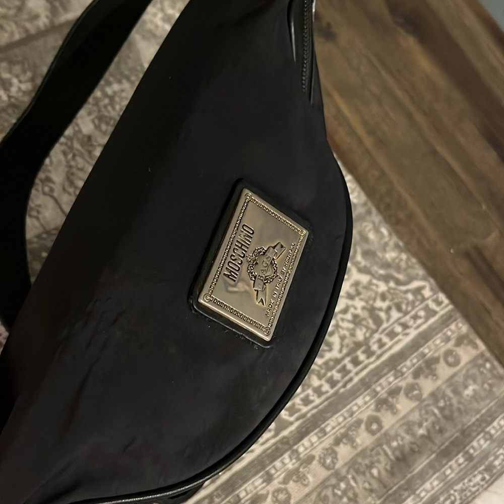 Rare Vintage Moschino Redwall Bum/Belt Bag LG - Picture 7 of 17